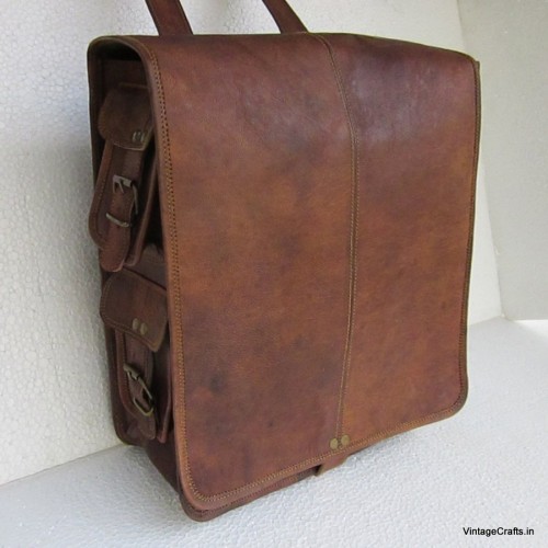Vintage Leather Backpack