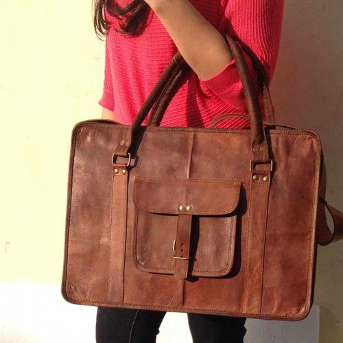 Real Leather Hand Bag