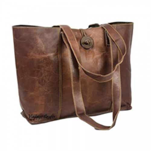 Ladies Leather Tote Bag