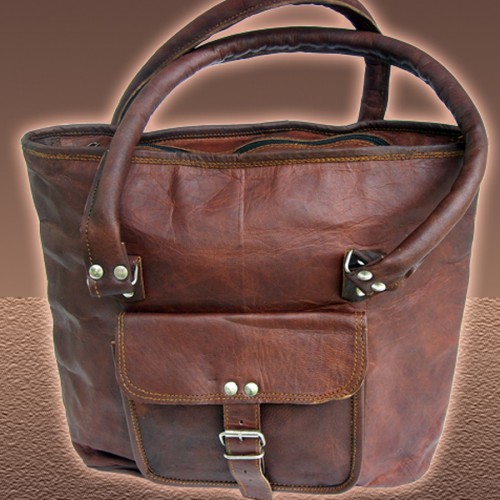 Ladies Leather Hand Bag
