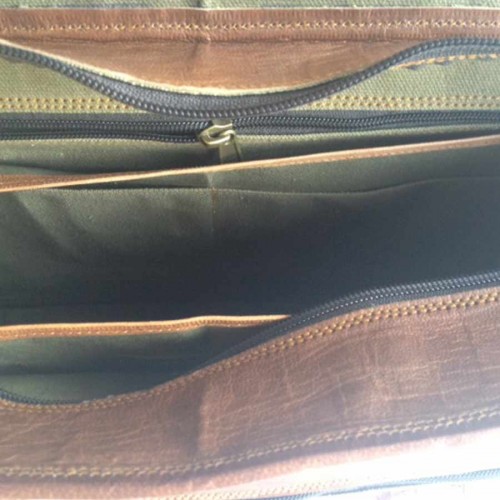 Vintage Leather Laptop Bag